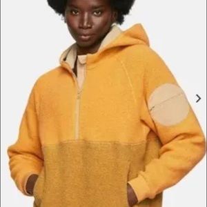 Outdoor Voices MegaFleece Hoodie 1/2 Zip Yellow | XS
